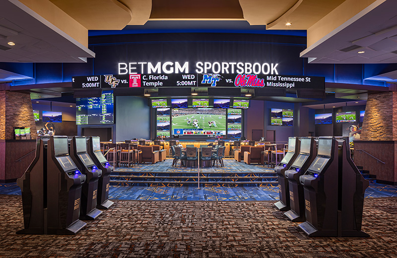 Live in-play betting odds screen